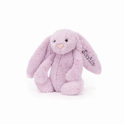 Jellycat Bashful Lilac Conejo Medium | HYDP-84725